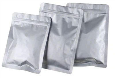 Tõmblukuga alumiiniumfooliumist kott (kontakt toiduga)